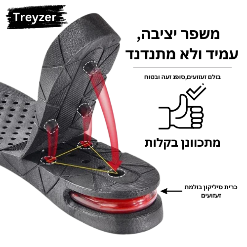 מדרסים מגביהים - TREYZER™ - TREYZER